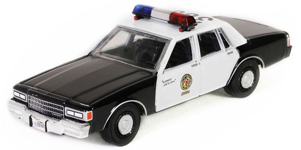 GREEN62020-C - CHEVROLET Caprice 1986 Los Angeles Police from the movie True Romance 1993 under blister - 1