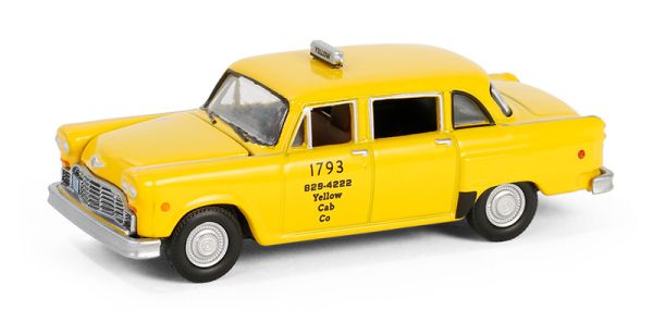 GREEN62030-C - CHECKER TaxiCab 1980 from the film Ferris Bueller's Day Off blister carded - 1