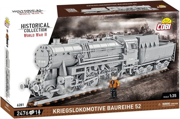 COB6281 - KRIEGSLOKOMOTIVE Baureihe 52 Locomotive - 2476 Parts - 1