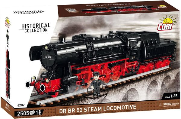 COB6282 - DR BR 52 Steam Locomotive – 2505 Pieces - 1