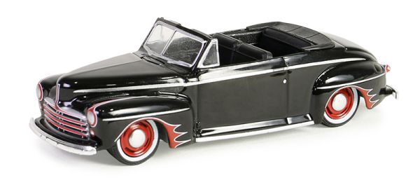 GREEN63060-A - 1947 FORD Deluxe Cabriolet CALIFORNIA LOWRIDERS in blister pack - 1