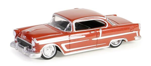 GREEN63060-B - CHEVROLET Bel Air 1955 red CALIFORNIA LOWRIDERS in blister pack - 1