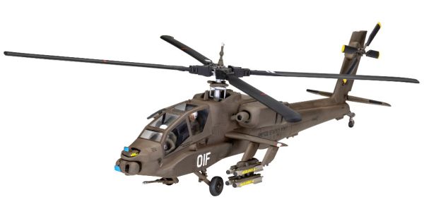 REV63824 - AH-64A Apache SET helicopter to be assembled and painted - 1