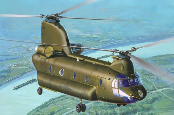 REV63825 - Model Set CH-47D Chinook to build and paint - 1