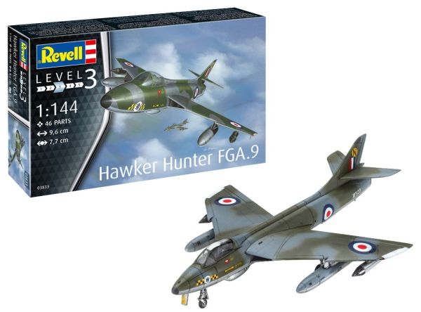 REV63833 - Model Set Hawker Hunter FGA.9 to build and paint - 1