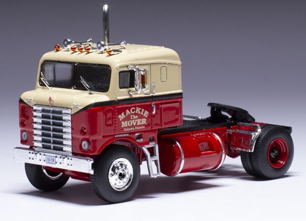 IXO64TR008 - KENWORTH Bullnose 4x2 1950 Red and Beige MACKIE The MOVER - 1