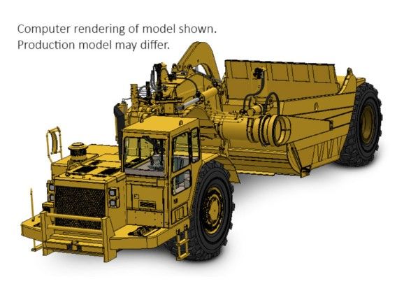 CCM651E - Scraper CATERPILLAR 651E - 1