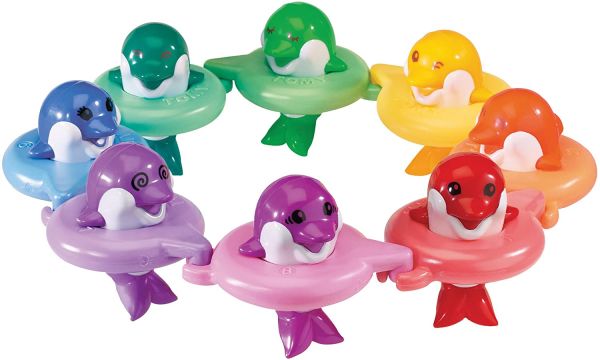 TE6528C1 - Do-Ré-Mi dolphins for the bath - 1