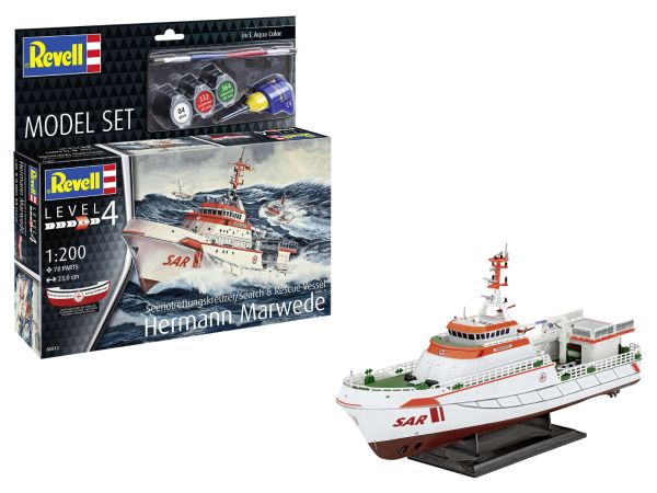 REV65812 - Model Set - Hermann Marwede to assemble with paint - 1