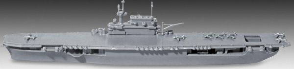 REV65824 - USS enterprise CV-6 boat to be assembled and painted with paint and accessories - 1