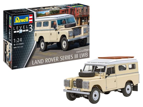 REV67056 - LAND ROVER Series III LWB 109 with paint to assemble - 1