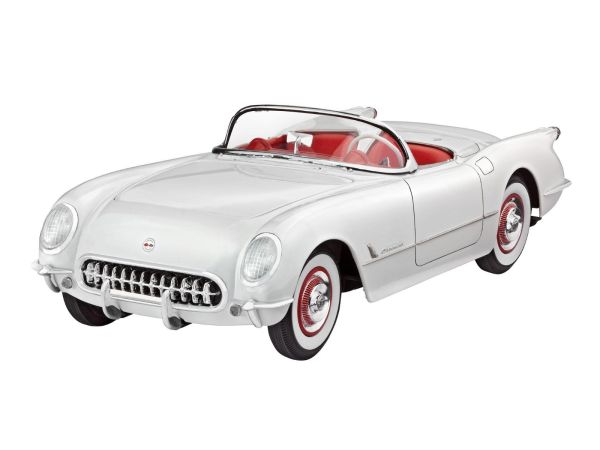 REV67718 - MODEL SET - CHEVROLET Corvette Roadster 1953 to assemble with paint - 1