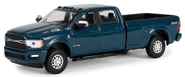 GREEN68050-A - DODGE Ram 2500 Bighorn 2023 blue SHOWROOM FLOOR in blister pack - 1