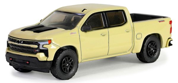 GREEN68050-C - CHEVROLET Silverado LT Trail boss 2023 beige from the series SHOWROOM FLOOR, blister carded - 1