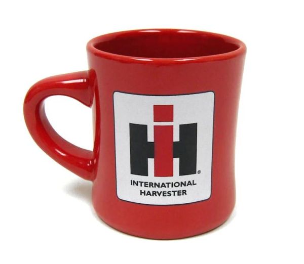 6837 - Mug with INTERNATIONAL Harvester logo Red - 1