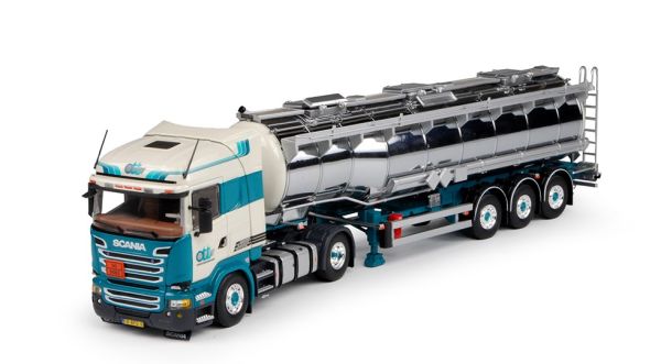 TEK68699 - SCANIA R13 4x2 with 3-axle tank trailer OUDEN TANK TRANSPORT - 1