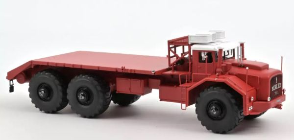 NOREV690039 - BERLIET T100 n°1 3 Axles 1960 Red - 1