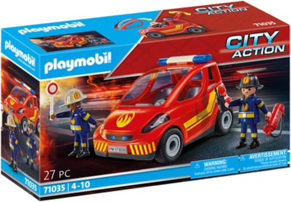 PLAY71035 - Fire engine with figurine - 1