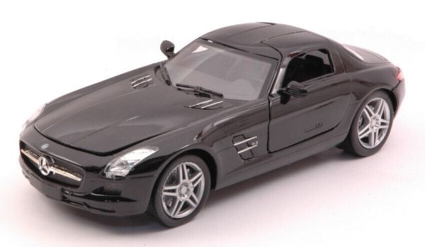 NEW71263C - MERCEDES-BENZ SLS AMG black - 1