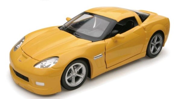 NEW71263E - CHEVROLET Corvette grand sport yellow - 1