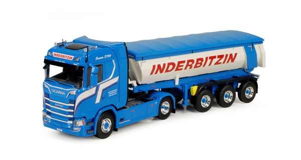 TEK71779 - SCANIA S 4x2 with 3-axle tipper trailer INDERBITZINE - 1