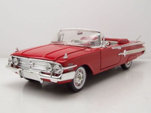 MMX73110ROUGE - CHEVROLET Impala convertible 1960 red - 1