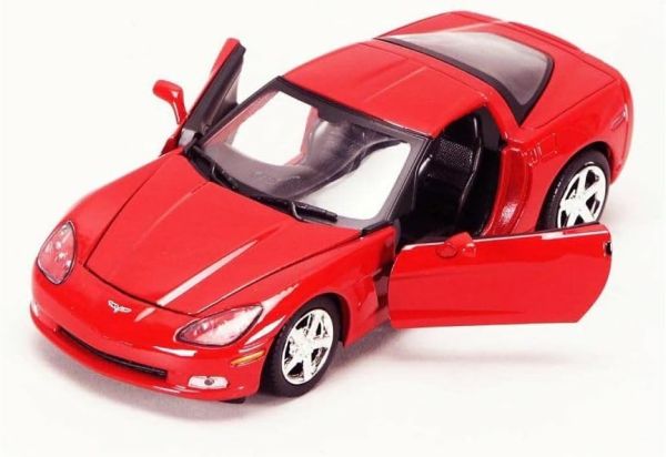 MMX73270ROUGE - CORVETTE C6 2005 red - 1