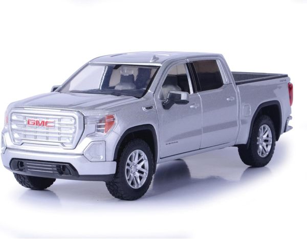 MMX73670ARGENT - GMC Sierra 1500 slt crew cab 2019 silver - 1