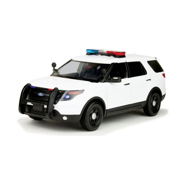 MMX73995 - FORD Interceptor Utility 2015 Police with Sounds and Lights White - 1