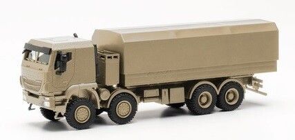 HER746984 - IVECO Trakker 8x8 with sand beige tarpaulin bed - 1