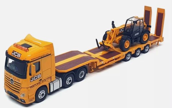 OXF76MB012 - MERCEDES-BENZ Actros 6x2 with 3-axle equipment carrier and JCB 531-70 telescopic handler - 1