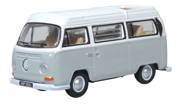 OXF76VW032 - VOLKSWAGEN Type 2 Camper Grey and white - 1