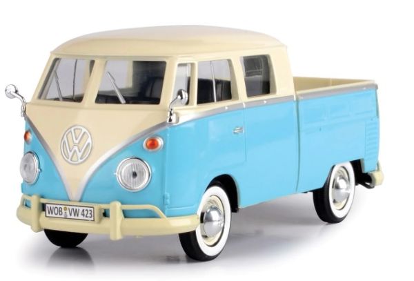 MMX79343CRBL - VOLKSWAGEN T1 Pick Up blue and cream - 1