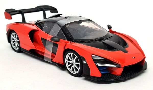 MMX79355TMOR - McLAREN Senna Trophy Mira Orange and Black - 1