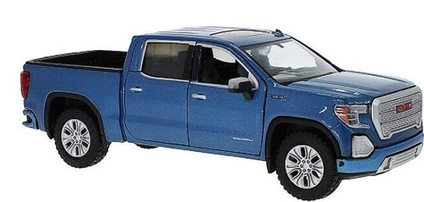 MMX79362BL - 2019 GMC Sierra 1500 Denali Crew Cab Blue - 1