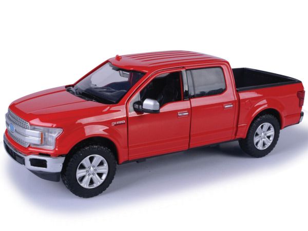 MMX79363RO - 2019 FORD F-150 Lariat Crew Cab Red - 1