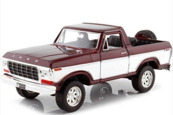 MMX79372BORDEAUX - 1978 FORD Bronco burgundy - 1