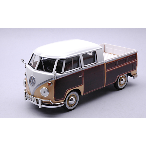 MMX79560MARRON - VOLKSWAGEN T1 Pick-up Brown and white - 1