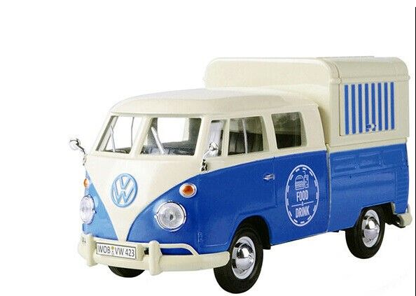 MMX79576 - VOLKSWAGEN Tl Type 2 Food Truck Blue and white - 1