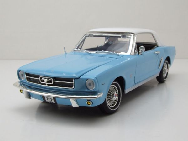 MMX79834 - FORD Mustang 1964 Blue James Bond - Thunderball - 1