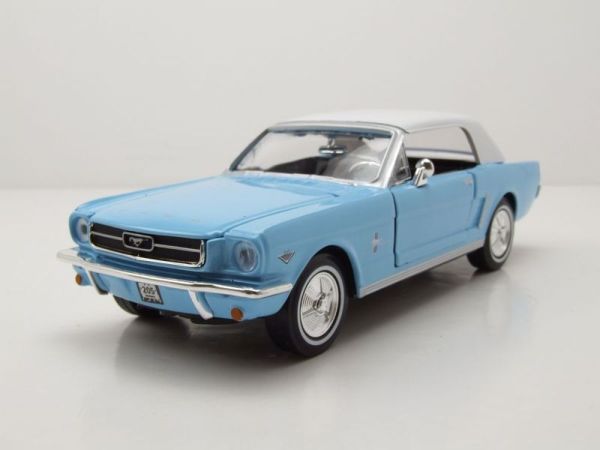 MMX79855 - FORD Mustang 1964 blue JAMES BOND Thunderball - 1