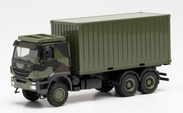 HER746793 - IVECO Trakker 6x6 carrier with 20 Feet container Camouflage - 1