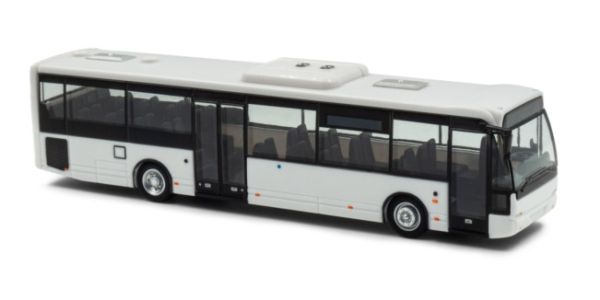 HOL8-1229-A - VDL Ambassador bus with air conditioning unit in the middle White - 1