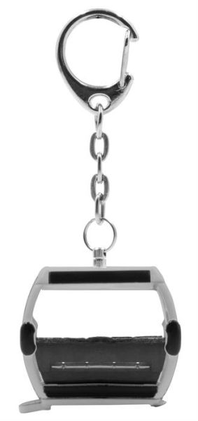 JC80050 - OMEGA IV gondola key ring silver - 1