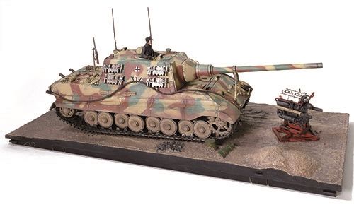 FOV801065A - PANZERJAGER TIGER Version B SD.KFZ.186 Tank Hunters #314 Jagdtiger with Porsche suspension - Heavy Battalion 653 Germany 1945 - 1