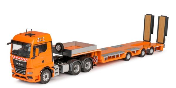 CON80251/01 - MAN TGX GM 6x4 with equipment carrier 3 Axles Orange - 1