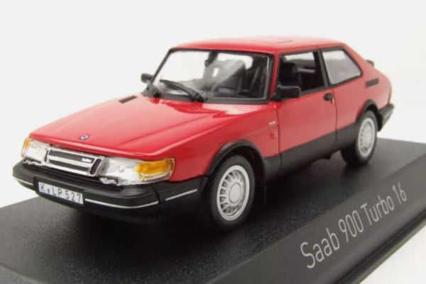 NOREV810035 - SAAB 900 Turbo 1992 Red - 1