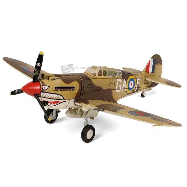 FOV812060A - CURTISS P-40B Tomahawk MK IIB British - 112th Squadron Royal Air Force - AK402 GA-F - North Africa - October 1941 - 1