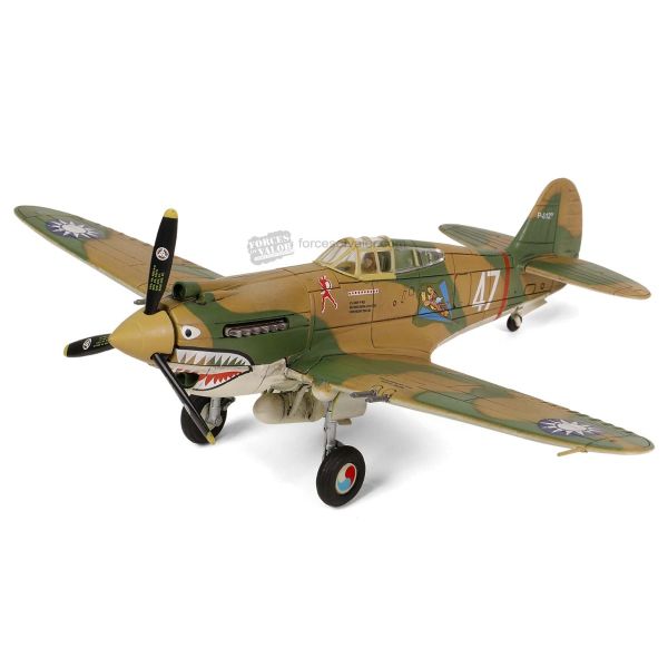 FOV812060C - CURTISS P-40B - American HAWK 81A-2 - 3rd Pursuit Squadron - American Volunteer Group - P-8127 - Series 47 China - June 1942 - flown by RT Smith - 1