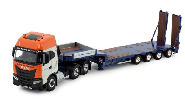 TEK81237 - IVECO S-Way 6x4 with low bed 4 Axles UNIVERSAL TRANSPORT - 1